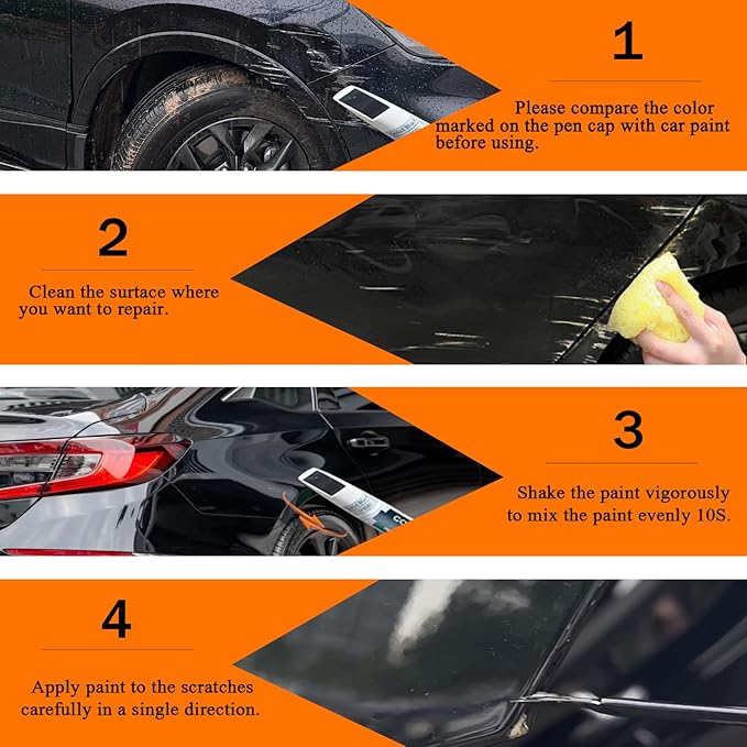 Crystal Black Pearl Touch Up Paint Compatible - Image 6