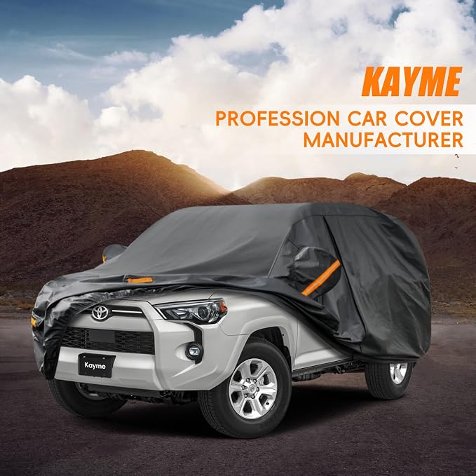 Kayme 7 Layers SUV Car Cover Custom Fit - Image 7