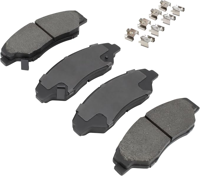 Premium Ceramic Front Brake Pads Compatible - Image 2