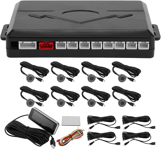 Motoforti Car Auto Vehicle Reverse Backup Radar System Reverse Parking Sensors by MOTOFORTI