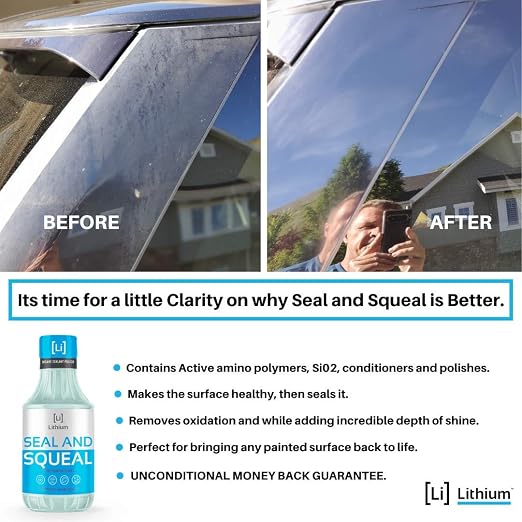 Lithium Seal and Squeal Car Paint Restorer, Polish and Sealant - Image 6