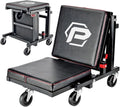 Powerbuilt 2-in-1 Rolling Creeper Seat Converts from High to Low Roller Seat by PowerbuiltTools