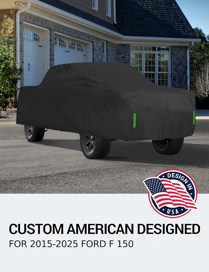 Proadsy 2025 Upgrade Car Cover for Ford F150 4 Door 2015-2024 2025 Extended Cab - Image 2