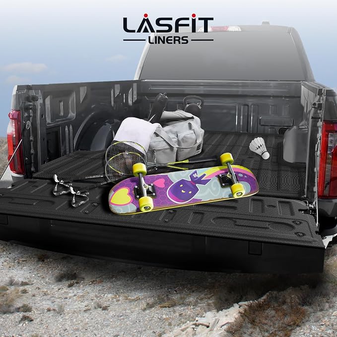 LASFIT Tailgate Mat for Ford F-150 2021-2025 Truck Tailgate Liner All Weather - Image 6