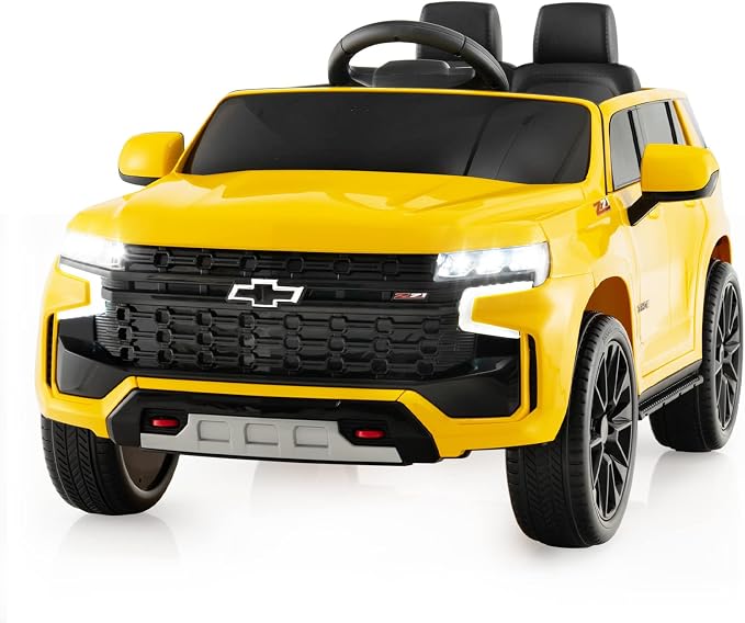 Costzon Ride on Car, 12V Licensed Chevrolet Tahoe Battery Powered Electric by Costzon