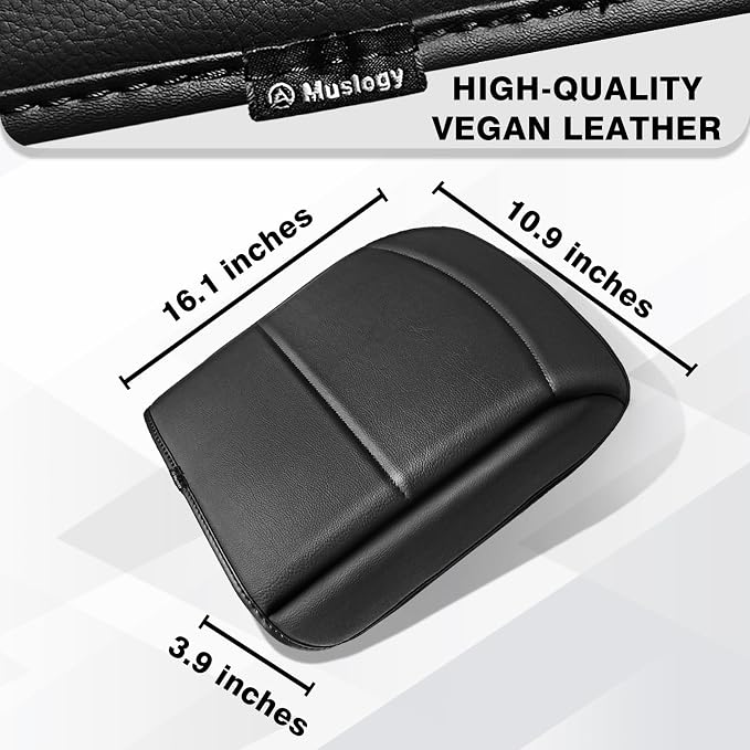 Muslogy Center Console Armrest Cover Compatible - Image 2