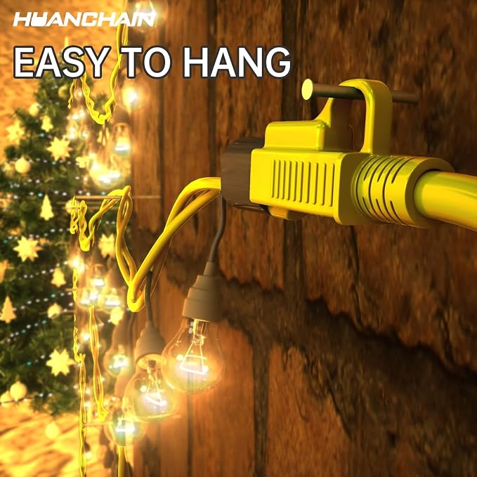HUANCHAIN Outdoor Extension Cord 60 Foot Waterproof, 16/3 Gauge Flexible - Image 4