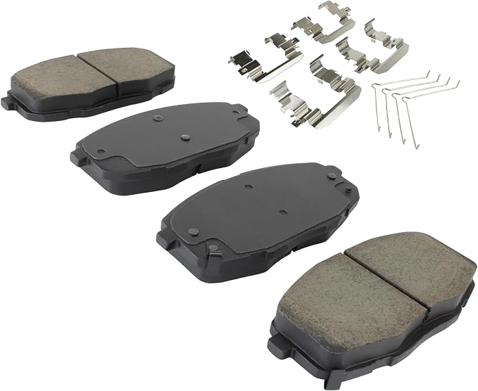Premium Ceramic Front Brake Pads Compatible - Image 2