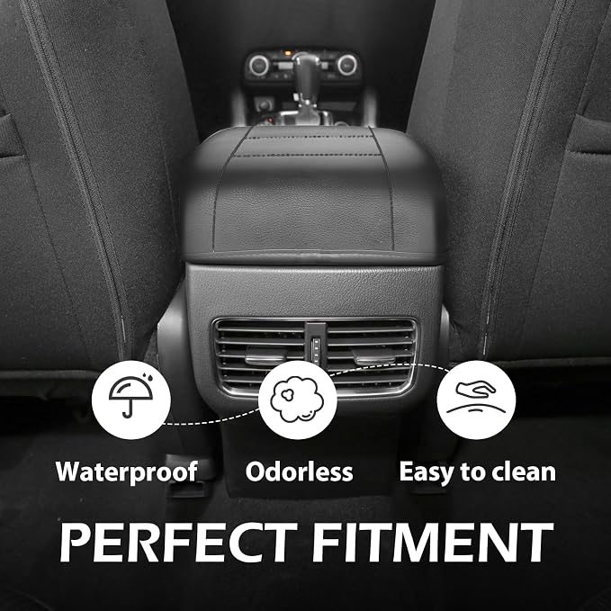 Muslogy Armrest Pad Center Console Cover Compatible - Image 4
