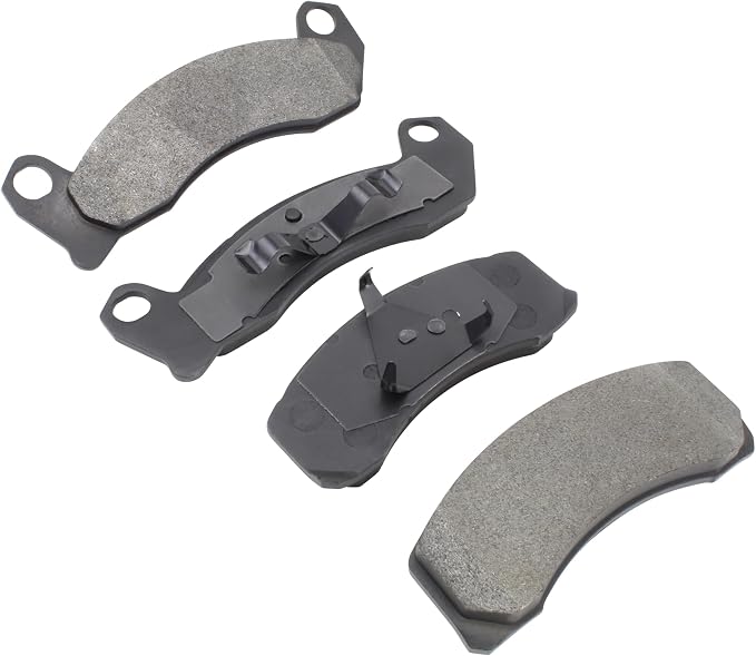 Premium Semi-Metallic Front Brake Pads Compatible - Image 2