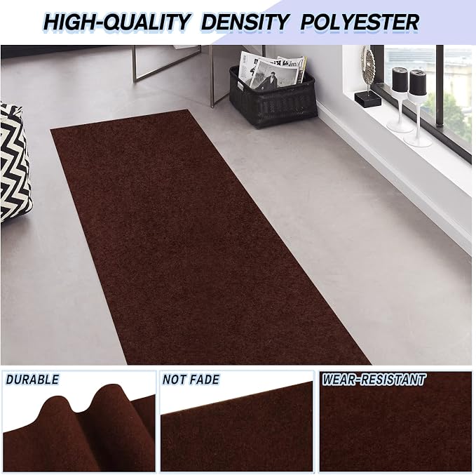 Custom Size Backed Non-Slip Area Rugs Runner, Easy Clean, Waterproof Runner Rugs - Image 2