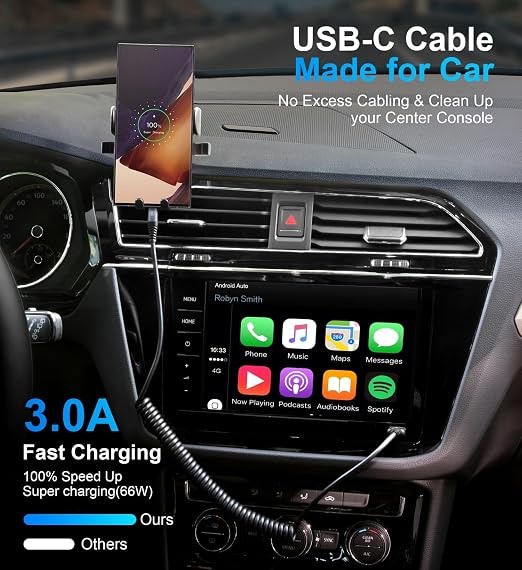 USB Type C Charger Cable Fast Charging, USBC Cable Compatible - Image 2