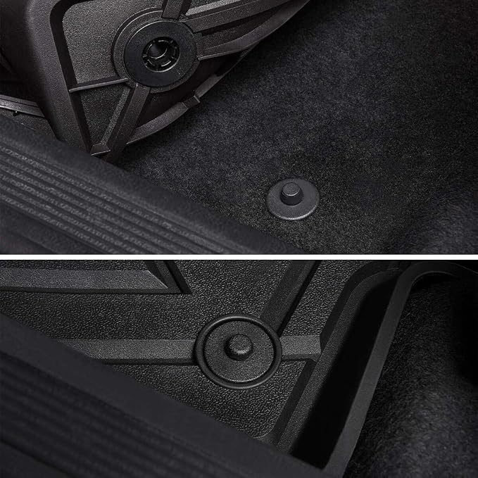 LASFIT Floor Mats for Ford Explorer 2020-2025 7 Passenger TPE All Weather - Image 9