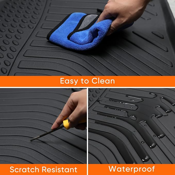 for 2018-2023 Chevy Traverse Floor Mats & Cargo Liner only - Image 9