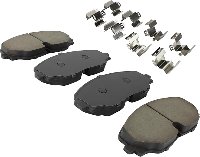 Premium Ceramic Front Brake Pads Compatible - Image 2