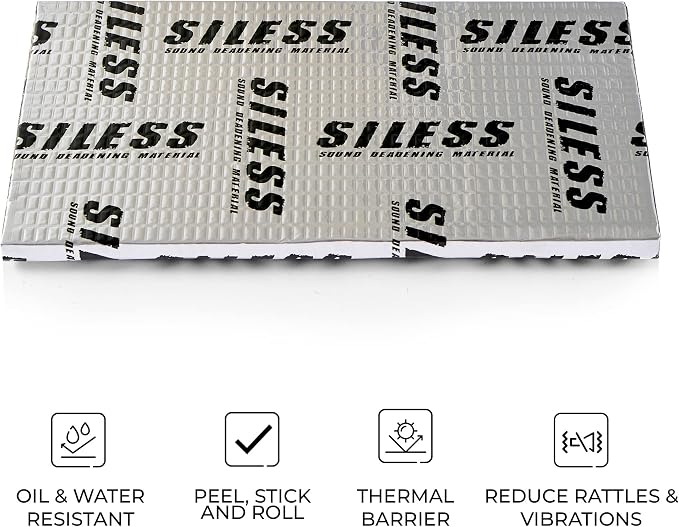 Siless 80 mil 18 sqft Car Sound Deadening mat - Image 7