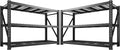 Bepatio 77" W Garage Shelving Heavy Duty, Ultra Wide Storage Shelves 3 Tier by Bepatio