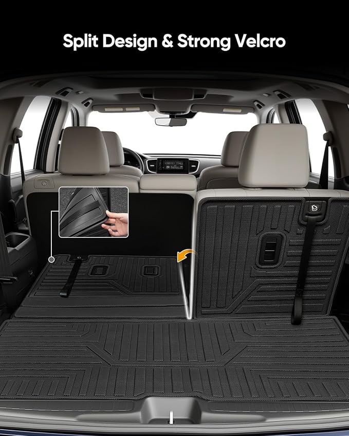 Car Floor Mats for Honda Pilot 2016-2022 8 Seats, Accessories for Honda Pilot - Image 6