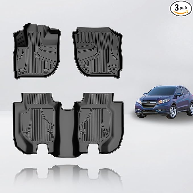 Floor Mats Fit for Honda HR-V HRV 2016-2022 by TTXLIGHTING%C2%AE