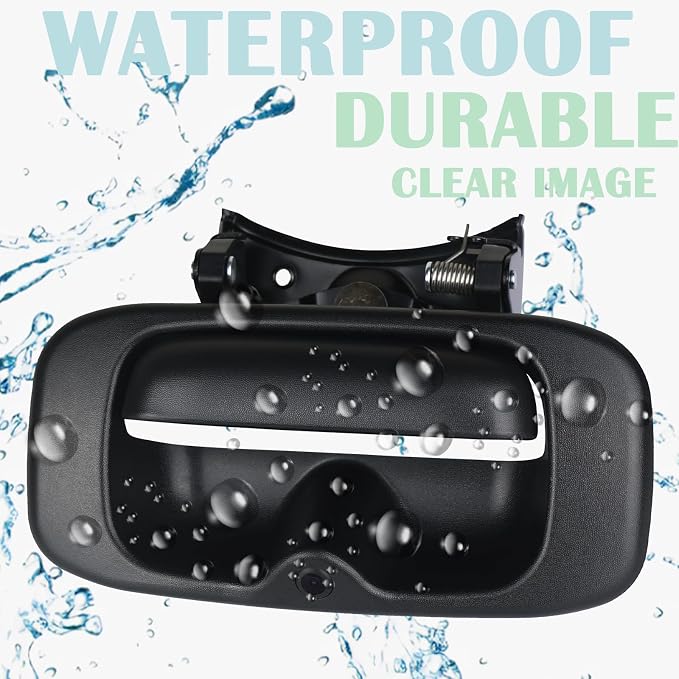 Backup Camera Tailgate Handle Rear View Camera Liftgate Latch Handle Compatible - Image 3
