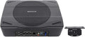 Rockville SS8P 400W 8" Slim Under-Seat Active Subwoofer, High-Level Inputs by Rockville