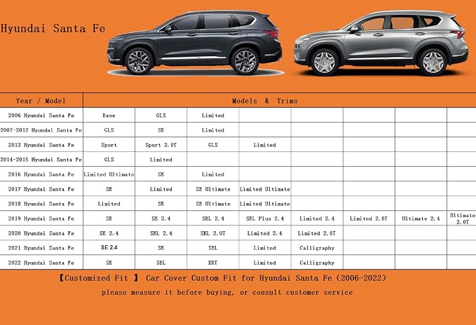 Kayme 7 Layers SUV Car Cover Custom Fit - Image 6