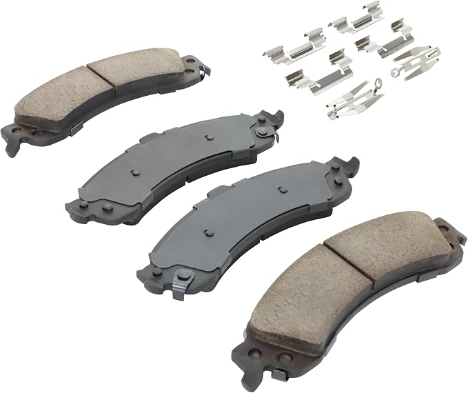 Premium Ceramic Rear Brake Pads Compatible - Image 2