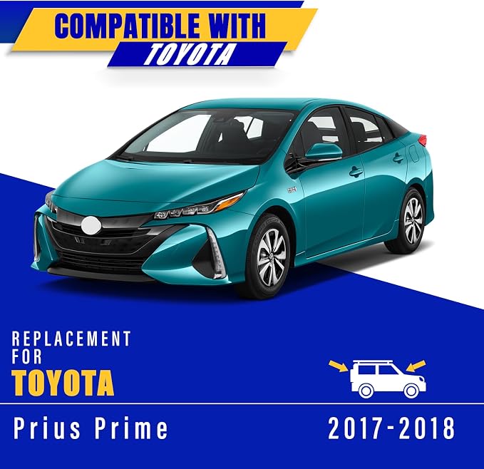 2 wipers Replacement for 2017-2018 2021 Toyota Prius Prime, Windshield Wiper - Image 5