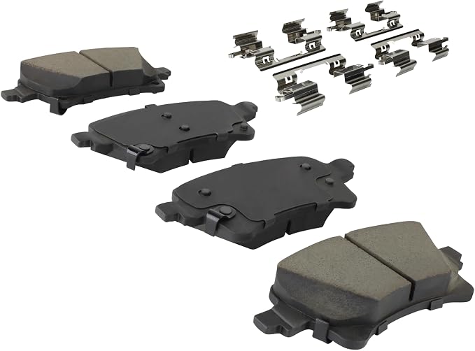 Premium Ceramic Rear Brake Pads Compatible - Image 2