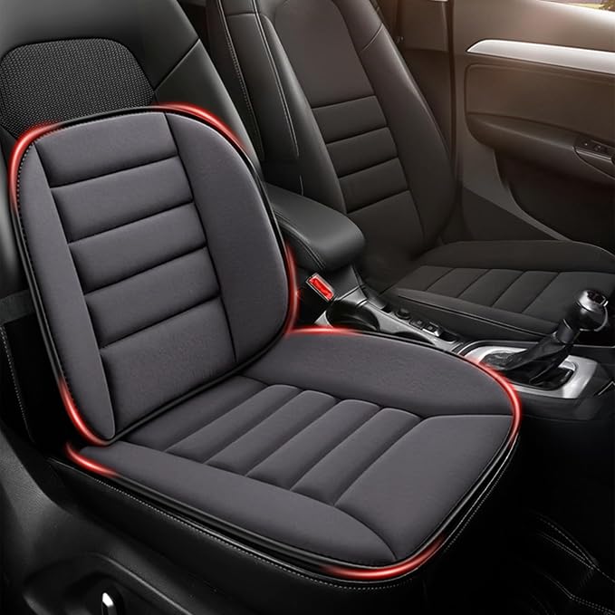 MYFAMIREA Car Seat Cushion and Lumbar Support Pillow 1.2'' Thick Memory Foam by MYFAMIREA