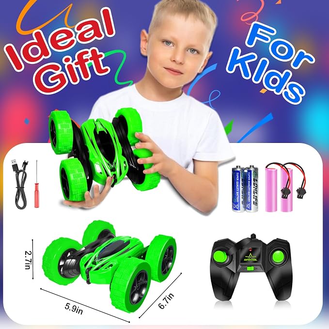 FREE TO FLY Remote Control Car for Boys 8-12: 2.4Ghz Electric Rechargeable Race - Image 7