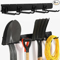 Locking Garden Tool Organizer, Garage Organization Wall Mount Storage Rack by Aking+Ace
