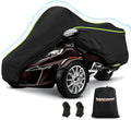 for Can-Am Spyder RT Full Cover 2010-2019, 420D Heavy Duty Waterproof Cover by BIGACOVER