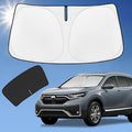 for Honda CR-V CRV 2017-2022 Sun Shade Sunshade Windshield Cover, 4-Layer Front by ZOIBVCARSUNSHADE