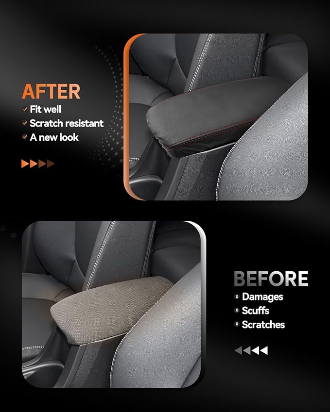 CDEFG for Toyota Corolla Cross 2022-2025 Center Console Cover Armrest Box Cover - Image 3