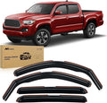 Nilight in Channel Rain Guards for Tacoma 2005 2006 2007 2008 2009 2010 2011 by Nilight
