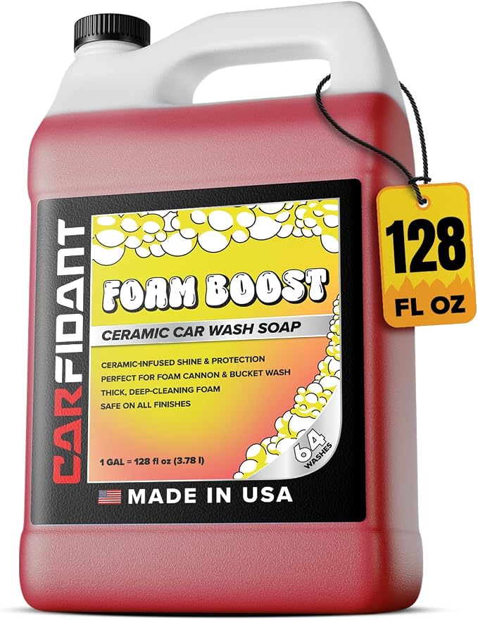 Foam Boost Off-Road & ATV Wash Soap – Heavy Duty pH-Balanced Car Wash by Carfidant