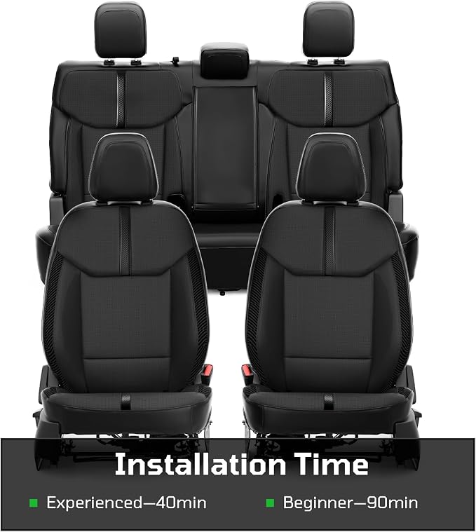 for Ford Maverick Custom Car Seat Covers Full Set, Full Coverage Design Car - Image 7