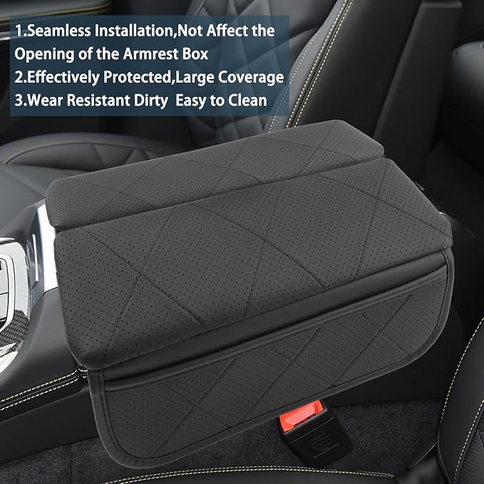 Ruiya BMW X5/X6/X7 Armrest Cover, - Image 4