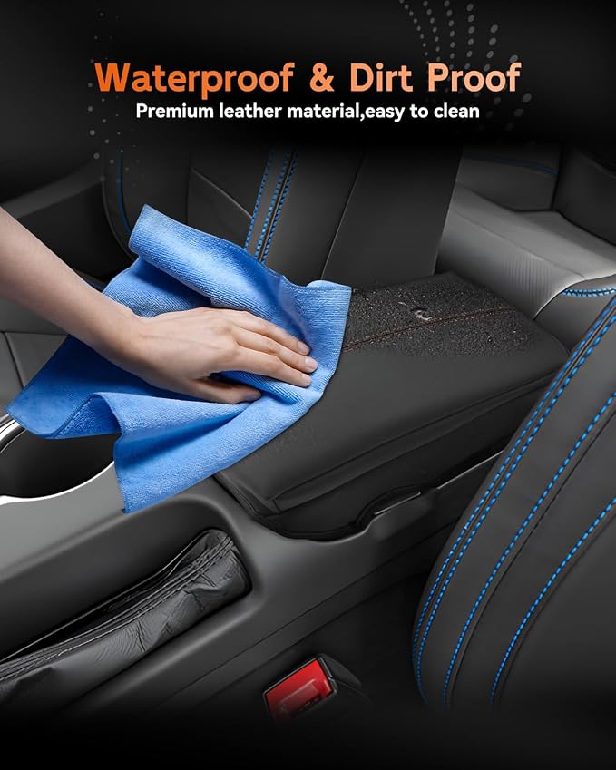 CDEFG for Ford Mustang 2024-2025 Center Console Cover Armrest Box Cover for - Image 6
