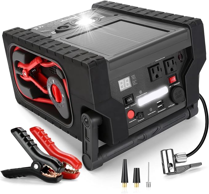 2000A Peak Car Battery Jump Starter by ZunDianPowerStationJumpStarter