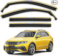 in-Channel Window Rain Guards Fit by Unknown