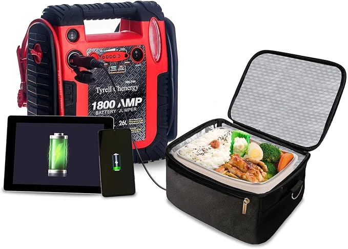 New Upgrade 1800A Car Battery Jump Starter - Image 5