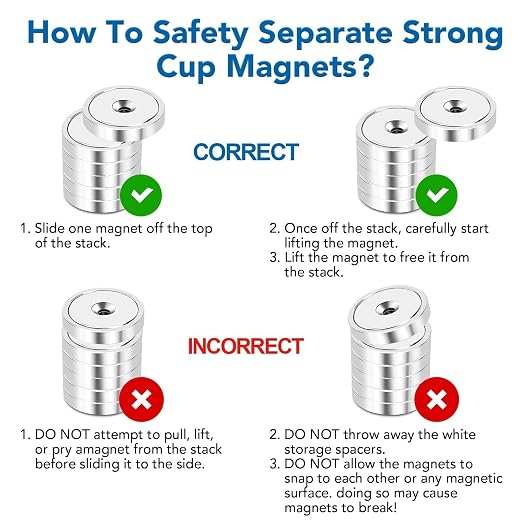 LOVIMAG Strong Rare Earth Magnets, 3 Sizes - Image 8
