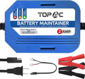2 Amp Car Battery Charger, 12V Smart Fully Automatic Battery Charger Maintainer by TOPDC