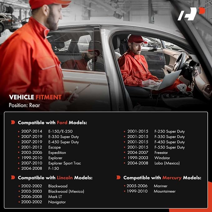 A-Premium 2-PC Rear Reverse Backup Parking Assist Sensor Compatible - Image 2