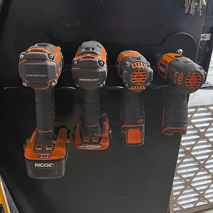 MUTUACTOR Power Tool Organizers and Storage Garage Drill Drivers Shelves - Image 7