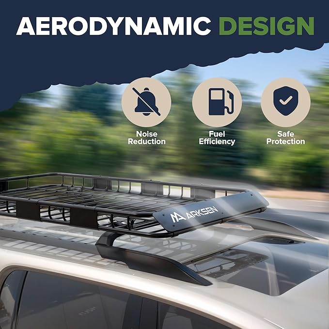 ARKSEN 64 x 39 x 4 Inch Upgrade Universal Roof Rack - Image 2