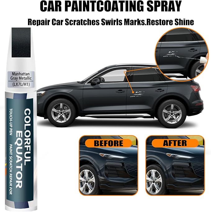 Manhattan Gray Metallic Touch Up Paint Compatible - Image 3