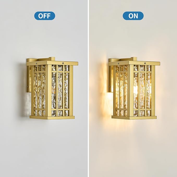 Outdoor Wall Light E26 Base Metal Frame - Image 4